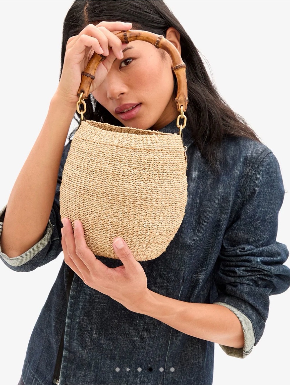 Clare V. Pot de Miel w/ Bamboo Handle - Picture 2 of 12